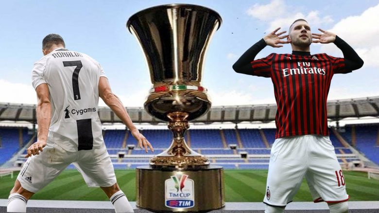 Juventus-Milan, formacionet e mundshme të gjysmëfinales së Kupës së Italisë