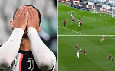 Minuta të zjarrta në ndeshjen Juventus – Milani: Ronaldo humb penalltinë, Rebic ndëshkohet me të kuq