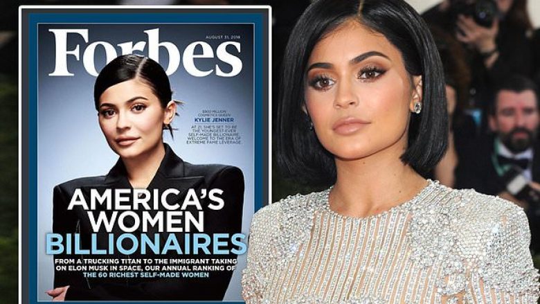 Pavarësisht përplasjes së fundit, “Forbes” e rendit Kylie Jennerin të parën në listën e yjeve më të paguar të vitit