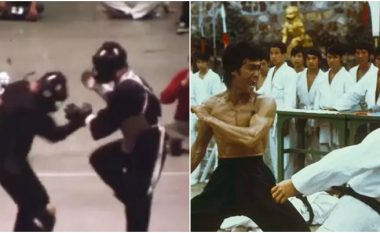 Pamjet e mahnitshme që tregojnë përballjen e parë reale dhe të vetme të Bruce Lee