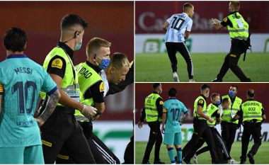Kontrolle të “rrepta” në La Liga: Tifozi thyen çdo barrierë dhe protokoll për një foto me Lionel Messin