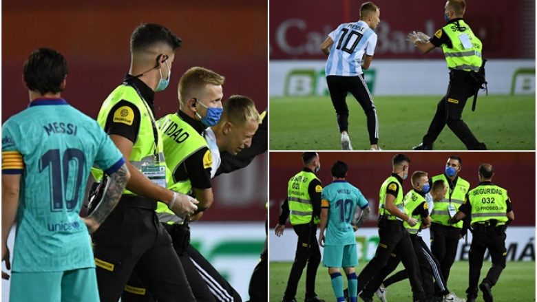 Kontrolle të “rrepta” në La Liga: Tifozi thyen çdo barrierë dhe protokoll për një foto me Lionel Messin