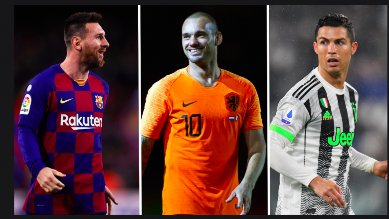 Sneijder thotë se mund të ishte bërë si Messi apo Ronaldo  – holandezi tregon se çfarë e pengoi