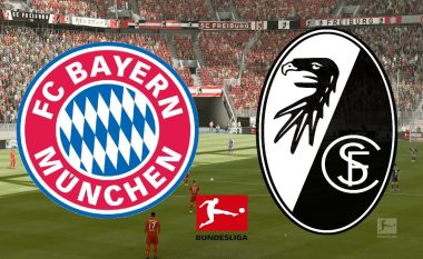 Bayern – Freiburg, formacionet zyrtare