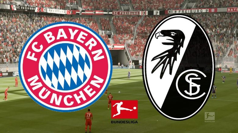 Bayern – Freiburg, formacionet zyrtare