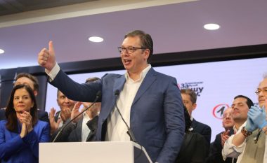 Vuçiq shpall fitoren: Kemi marrë më shumë se 63 për qind të votave