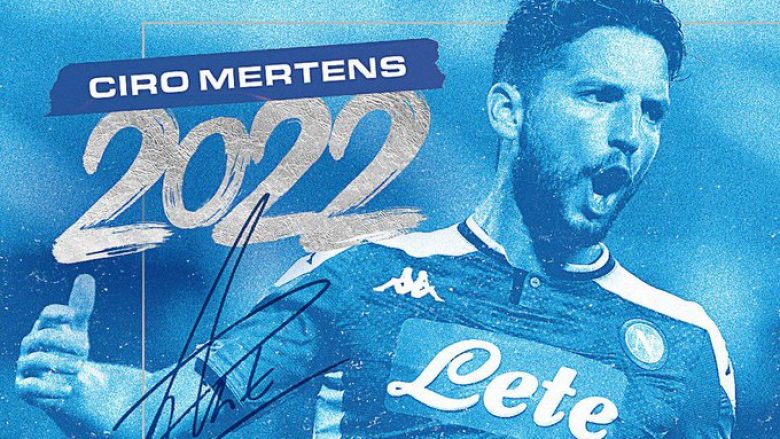 Zyrtare: Mertens refuzon klubet e mëdha, rinovon me Napolin
