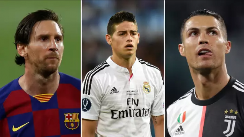 Top 10 lojtarët më të ndjekur në rrjetet sociale – Ronaldo me diferencë të madhe