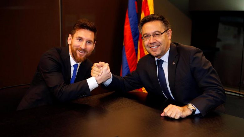 Messi afër vazhdimin të kontratës me Barcelonën