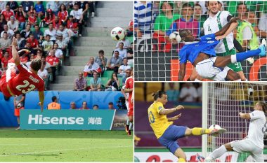 UEFA i pyet për golin akrobatik më të mirë në evropian, Shaqiri dhe Ibrahimovic në garë të ashpër për pozitën e parë