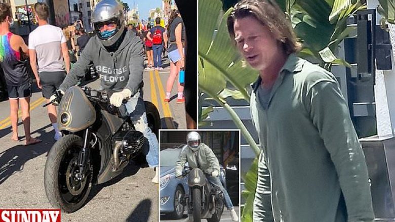 Brad Pitt u pa i maskuar në protestën e 50 mijë njerëzve në Hollywood për vdekjen e George Floyd