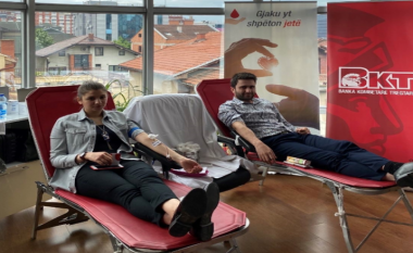 Stafi i BKT dhuron gjak për Ditën Botërore të Dhurimit të Gjakut