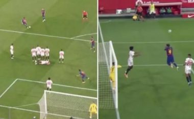 Sevilla përdori taktika të video-lojës ‘FIFA 20’ për të ndalur goditjet e dënimit nga Messi