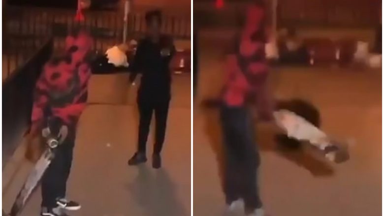 E godet me “skateboard” në fytyrë, gruaja rrëzohet në tokë – policia e New Yorkut fillon hetimet
