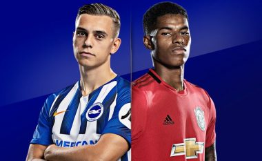 Brighton – Manchester United, publikohen formacionet zyrtare