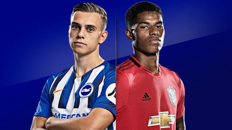 Brighton – Manchester United, publikohen formacionet zyrtare