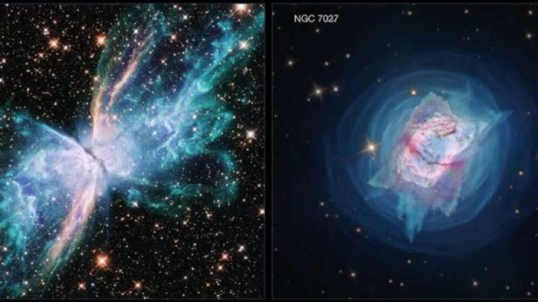 Imazhet e reja nga Hubble tregojnë mjegullnajat nga hapësira