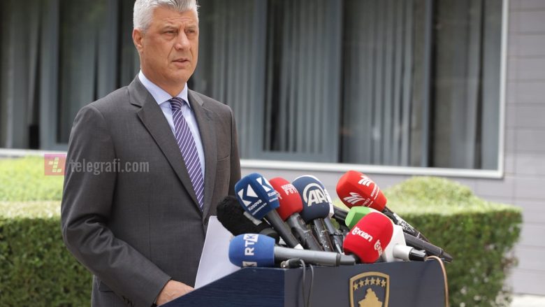 Thaçi nuk do të takohet me Lajçakun nëse vjen në Kosovë vetëm për të hulumtuar terrenin