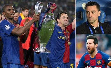 Eto’o këshillon Xavin: Kthehu te Barcelona derisa është ‘Zoti i Futbollit’ aty