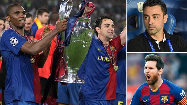 Eto’o këshillon Xavin: Kthehu te Barcelona derisa është ‘Zoti i Futbollit’ aty