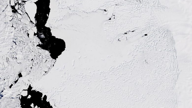 Për këtë akull thonë se po e sjell “fundin e botës”, Thwaites ka filluar të shkrihet – mund ta rrit nivelin e ujit në det për tri metra