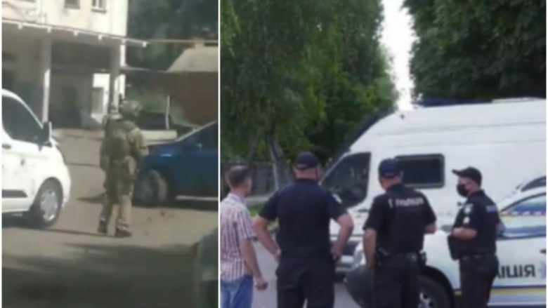 Ukrainasi merr peng një polic, kërcënon me granatë në dore se do t’i hedh të gjithë në erë – gjithçka filloi kur u kap brenda veturës së vjedhur