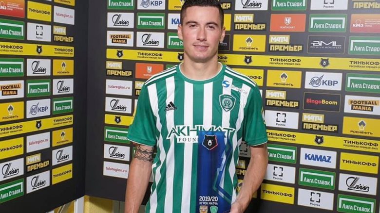 Odise Roshi dy gola për Akhmat Groznyn, zgjidhet lojtar i ndeshjes