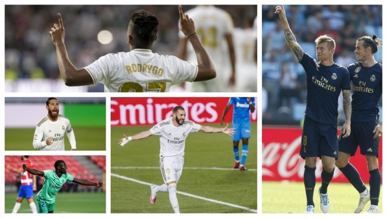 Dhjetë golat më të bukur të Real Madridit në edicionin që u shpallën kampion të La Ligas