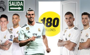 Real Madridi fillon operacionin e shitjeve – shpreson të mbledh 180 milionë euro