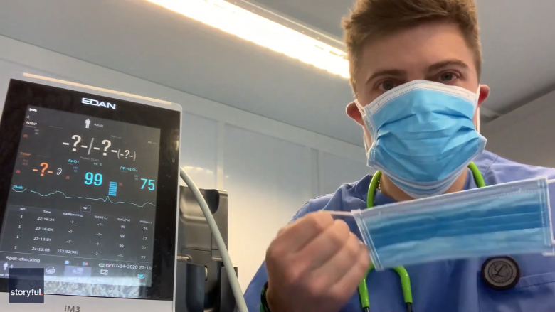 Mjeku ka publikuar videon dhe tregon nëse bartja e maskës ul nivelin e oksigjenit në gjak