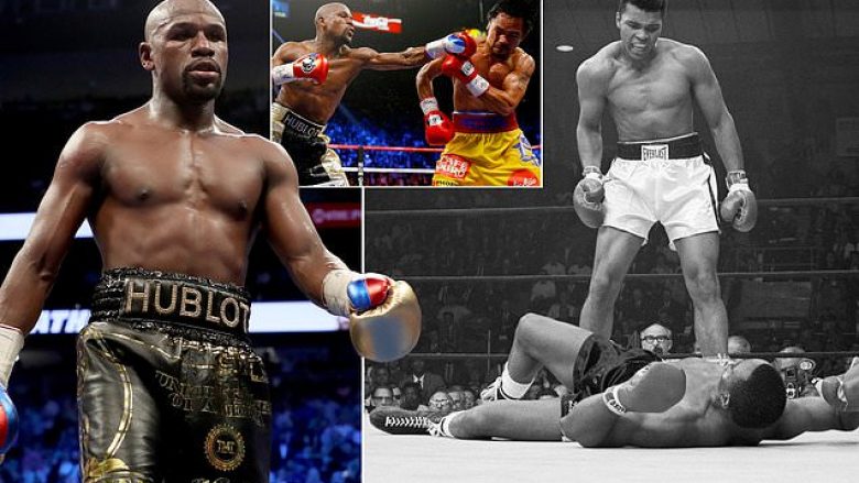 Mayweather liston pesë boksierët më të mirë të të gjitha kohërave – lë jashtë emra si Ali e Mike Tyson