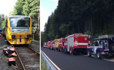 Përplasen trenat në Çeki, dy të vdekur dhe 30 të tjerë të lënduar