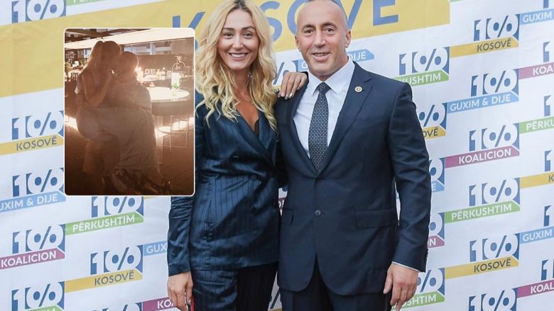 Anita Haradinaj publikon fotografi romantike me Ramushin nga pushimet: Dashuria edhe nuk të lë me prekë në tokë