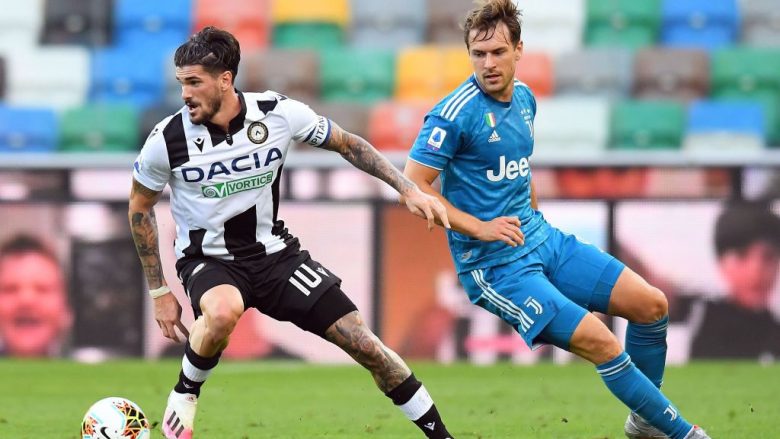Notat e lojtarëve: Udinese 2-1 Juventus, zhgënjejnë Ramsey e Bentancur