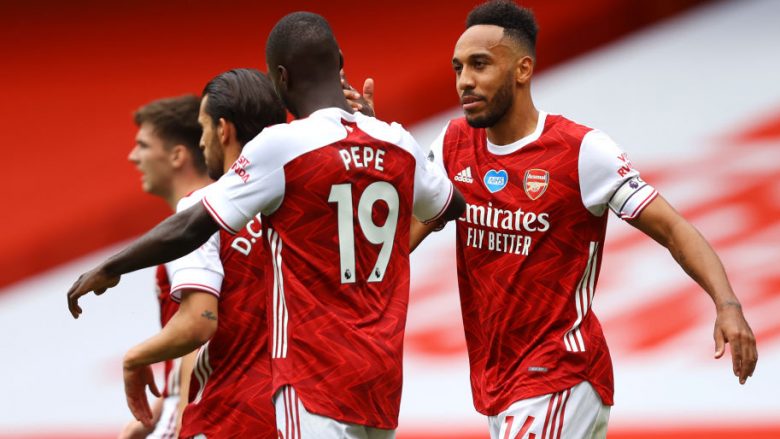 Notat e lojtarëve: Arsenal 3-2 Watford, Aubameyang me vlerësimin më të lartë