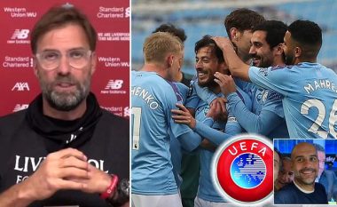 Klopp kundër tërheqjes së dënimit të Cityt: Nuk është situatë e mirë për futbollin