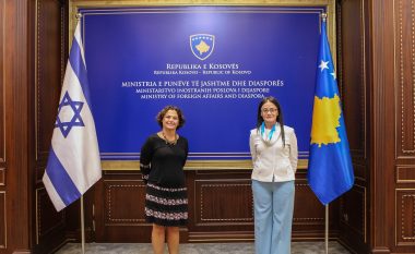 Haradinaj-Stublla takoi ambasadoren Kamm, e falënderon për angazhimin në thellimin e raporteve Izrael – Kosovë
