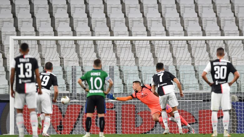 Juventusi shpëton në fund ndaj Atalantas, Ronaldo me dy gola nga penalltia ia siguron një pikë “Zonjës së Vjetër”