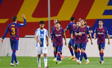 Barcelona triumfon në derbin katalunas, vendos goli i Suarez