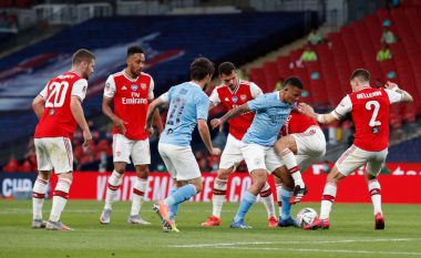 Notat e lojtarëve, Arsenal 2-0 Manchester City: David Luiz dhe Aubameynag më të mirët