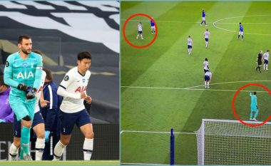 Xhirimet tregojnë pse Lloris u acarua me Son gjatë ndeshjes kundër Evertonit