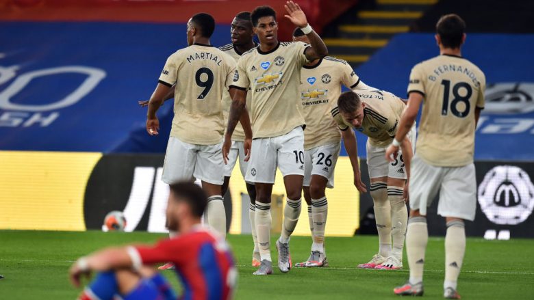 Unitedi fiton ndaj Crystal Palace dhe vazhdon garën për top-katërshe