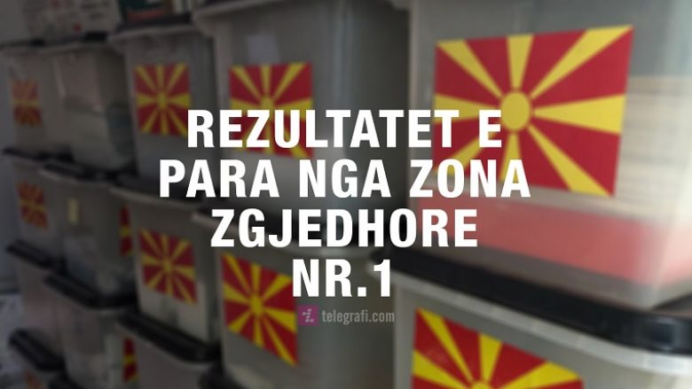 Rezultatet e para nga zona zgjedhore numër 1, garë e ngushtë mes partive