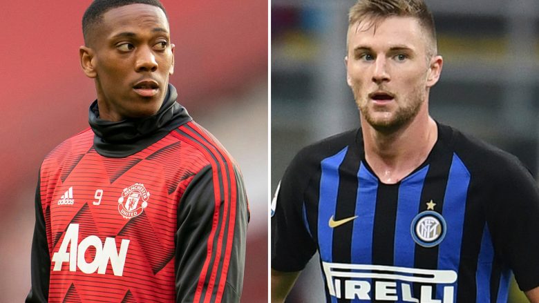 Interi dhe Manchester United mund të bëjnë shkëmbimin e vitit, Skriniar për Martial