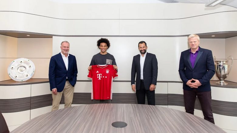 Fjalët e para të Leroy Sane pas zyrtarizimit te Bayern Munichu