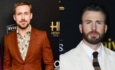 Ryan Gosling dhe Chris Evans në set për filmin “The Gray Man”, film me shpenzime më të mëdha në Netflix
