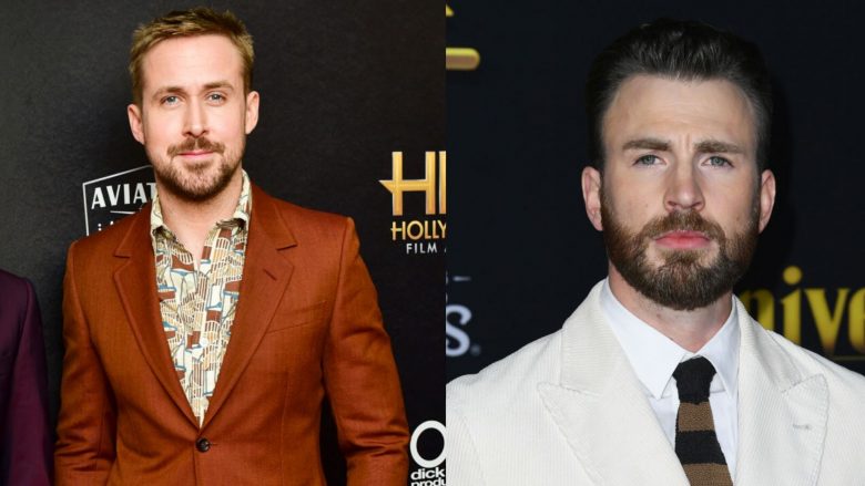 Ryan Gosling dhe Chris Evans në set për filmin “The Gray Man”, film me shpenzime më të mëdha në Netflix