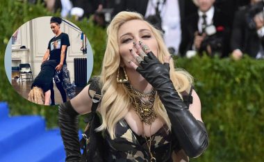 Madonna praktikon zgjatjet me ndihmën e të dashurit 25 vjeçar, Alhamalik Williams