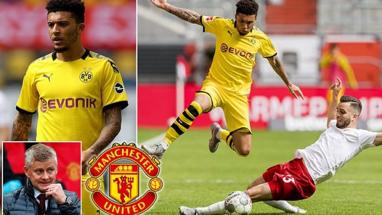 Dortmundi me ultimatum ndaj Manchester United rreth transferimit të Jadon Sanchos