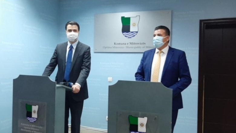 Basha në Mitrovicë: PD u rreshtua kundër copëtimit të Kosovës